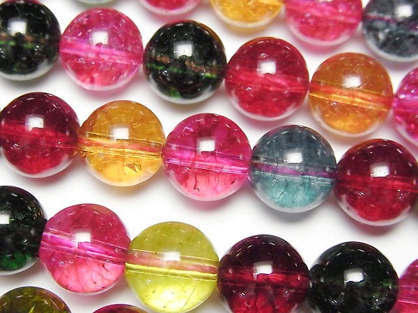 Crystal Quartz, Round Gemstone Beads