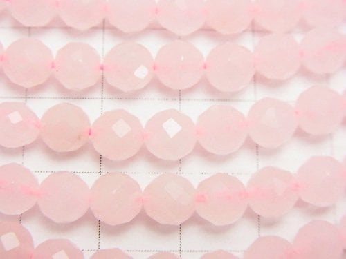 High Quality!  1strand $7.79! Rose Quartz AA++ 64Faceted Round 6mm 1strand beads (aprx.15inch/37cm)