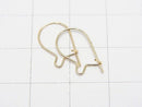 14KGF Kidney Earwire 15x8 3pairs $3.79!
