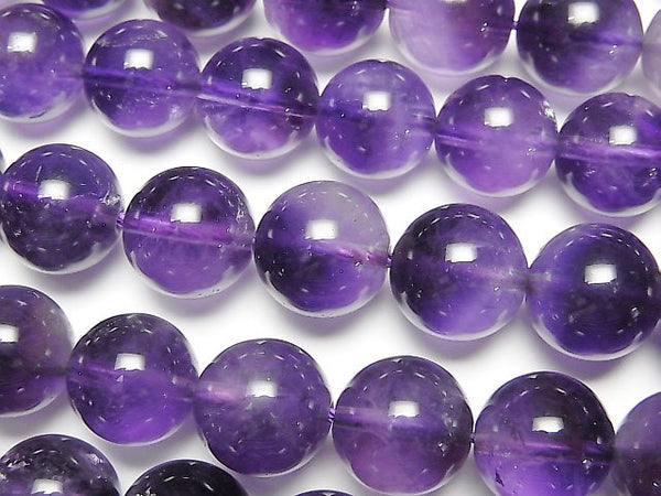 Amethyst, Round Gemstone Beads