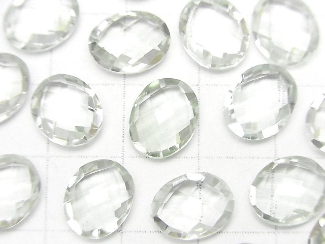 [Video] High Quality Green Amethyst AAA Undrilled Oval Cushion Cut 11 x 9 x 5 mm 4 pcs $7.79!