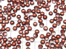 [Video]High Quality Mozambique Garnet AAA Round Cabochon 4x4mm 10pcs