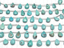 [Video]Turquoise AA++ Rough Pear shape 1strand (8pcs)