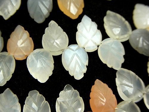 Faceted Briolette, Moonstone, Pear Shape Gemstone Beads