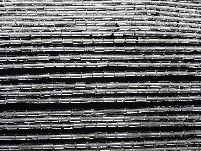 [Video] Crystal AAA- Tube 4x2x2mm 1strand beads (aprx.15inch/36cm)