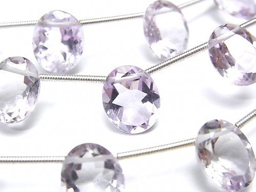 Amethyst, Oval Gemstone Beads