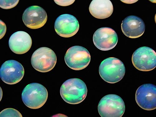 Cabochon, Opal Gemstone Beads