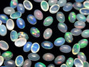 [Video] High Quality Ethiopian Opal AAA Oval Cabochon 6x4mm 5pcs