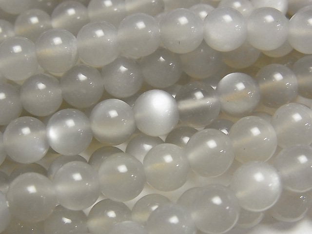 Moonstone, Round Gemstone Beads