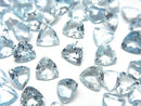 [Video] High Quality Sky Blue Topaz AAA Loose Stone Triangle Faceted 6x6mm 5pcs
