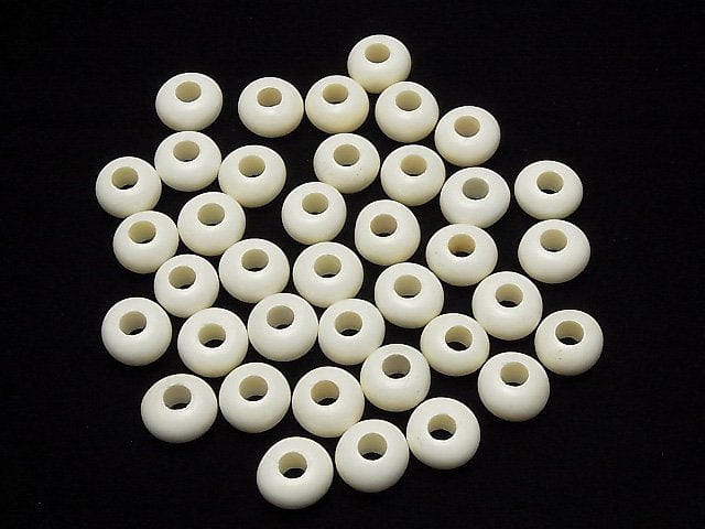 Buffalo Born Rondelle 14mm [5mm hole] 5pcs
