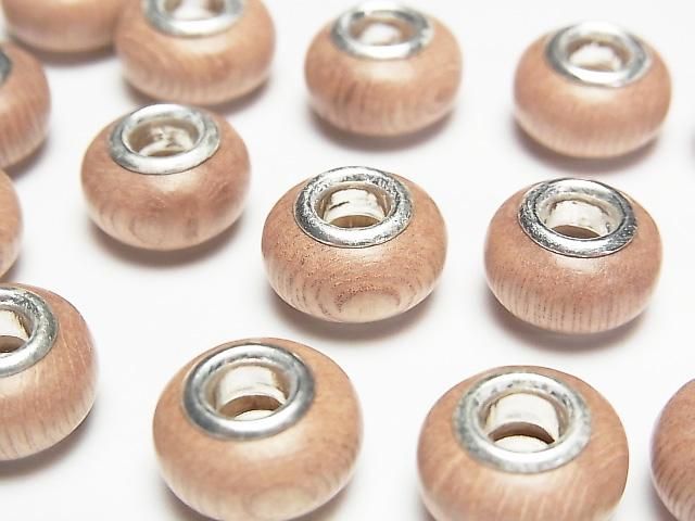 Rosewood Rondelle 14mm [5mm Hole] 5pcs