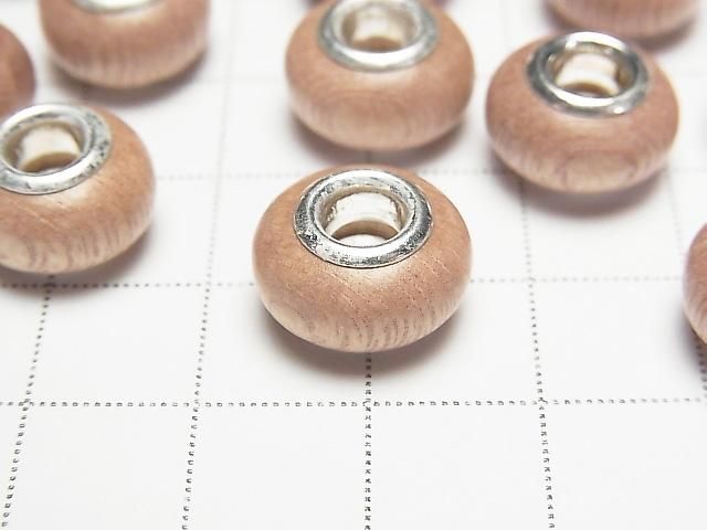 Rosewood Rondelle 14mm [5mm Hole] 5pcs