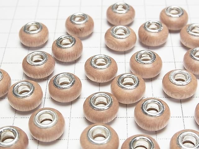 Rosewood Rondelle 14mm [5mm Hole] 5pcs