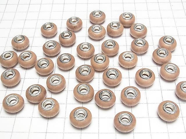 Rosewood Rondelle 14mm [5mm Hole] 5pcs