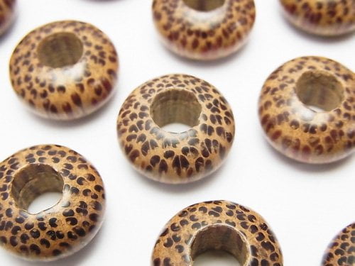 Roundel, Wood Beads Natural Beads