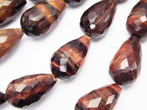 Drop, Tiger's Eye Gemstone Beads