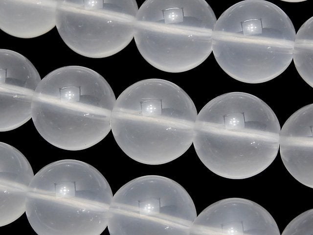 Milky Quartz, Round Gemstone Beads