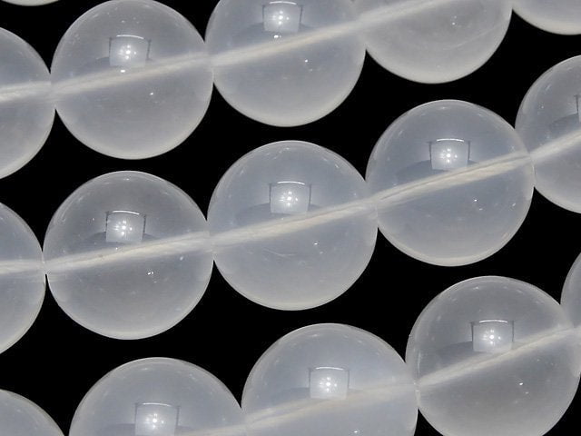 Milky Quartz, Round Gemstone Beads