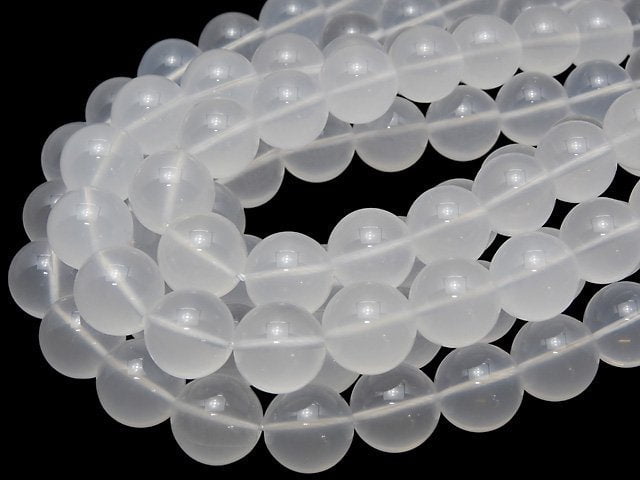 [Video]Milky Quartz AAA Round 16mm 1/4 or 1strand beads (aprx.14inch/35cm)