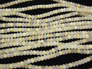 Mixed Stone  Faceted Button Rondelle 6x6x4mm half or 1strand beads (aprx.15inch/38cm)