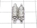 Metal Clasp Magnetic Clasp 12x6x6mm Silver Color (2 pairs)