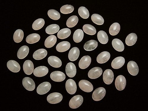 Rose Quartz AA++ Oval  Cabochon 14x10mm 2pcs $2.79!