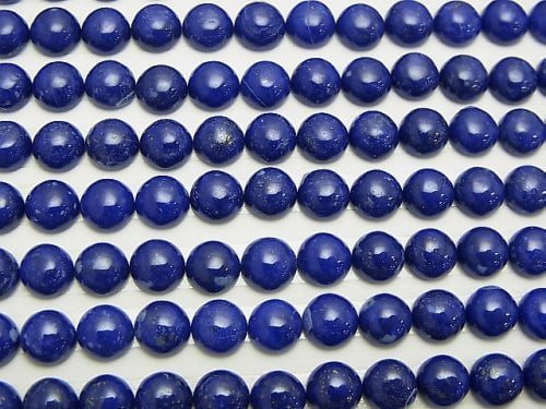 Lapislazuli AAA- Round  Cabochon 6x6mm 5pcs