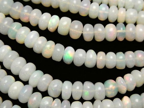 Opal, Roundel Gemstone Beads