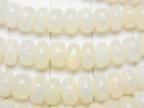 [Video] Ethiopia Opal AA ++ Rondelle half or 1strand beads (aprx.20 inch / 50 cm)