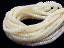 [Video] Ethiopia Opal AA ++ Rondelle half or 1strand beads (aprx.20 inch / 50 cm)