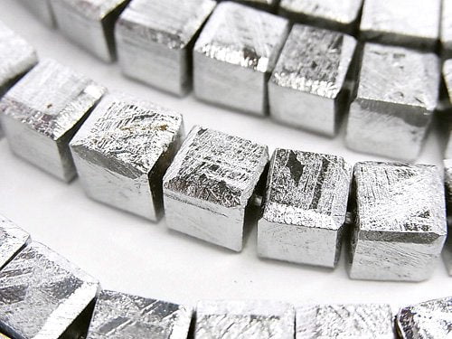 Cube, Meteorite Gemstone Beads