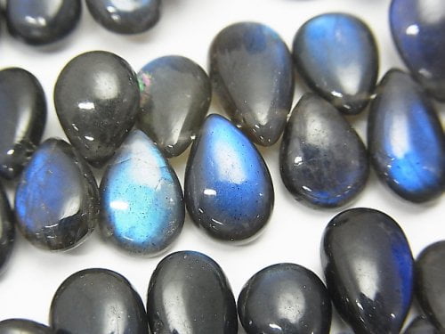 Labradorite, Pear Shape Gemstone Beads