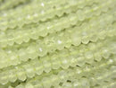 Prehnite, Roundel Gemstone Beads