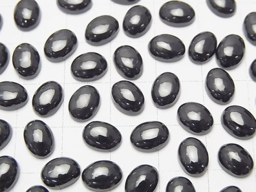 [Video] Black Spinel AAA Oval Cabochon 8 x 6 mm 5pcs $4.79!