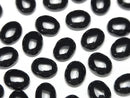 [Video] Black Spinel AAA Oval Cabochon 10x8mm 5pcs