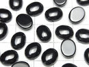 [Video] Black Spinel AAA Oval Cabochon 10x8mm 5pcs