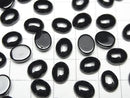 [Video] Black Spinel AAA Oval Cabochon 10x8mm 5pcs