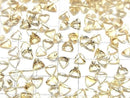 [Video]High Quality Citrine AAA Loose stone Triangle Faceted 6x6mm 5pcs