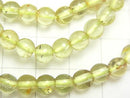 Mexico Golden Apatite Round Round 5.5 mm 1strand (Bracelet)