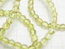 Mexico Golden Apatite Round Round 5.5 mm 1strand (Bracelet)