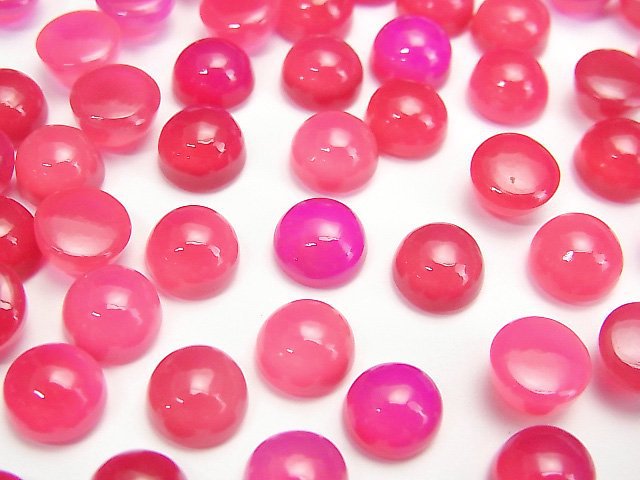 Cabochon, Chalcedony Gemstone Beads