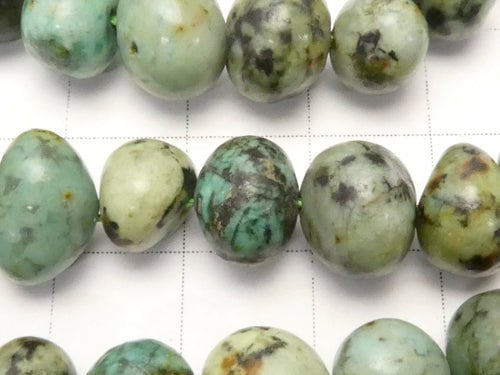 1strand $5.79! African Turquoise  Nugget  1strand beads (aprx.15inch/37cm)