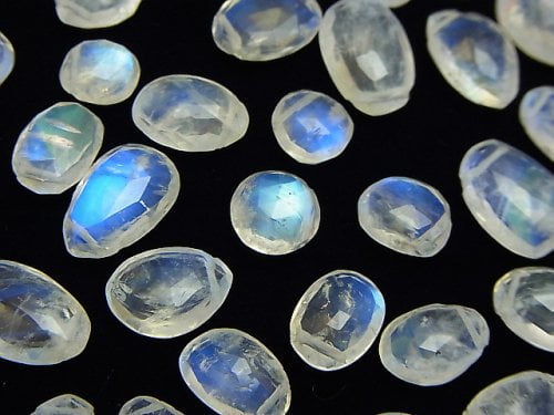 Free Form, Moonstone, Rose Gemstone Beads