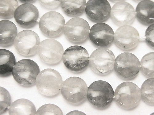 Coin, Other Quartz Gemstone Beads