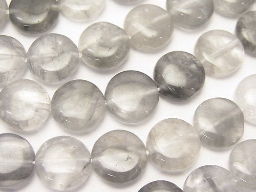 Coin, Other Quartz Gemstone Beads