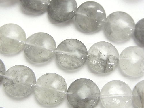 Coin, Other Quartz Gemstone Beads