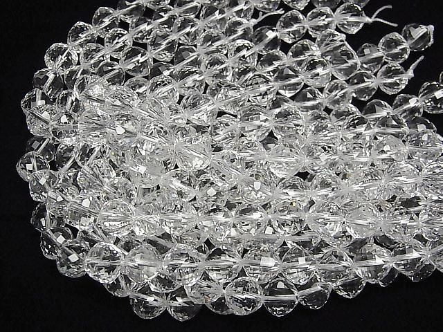 Crystal AAA Dice Shape 10x10x10mm 1/4 or 1-strand beads (approx. 7 inches/18 cm) High Quality!