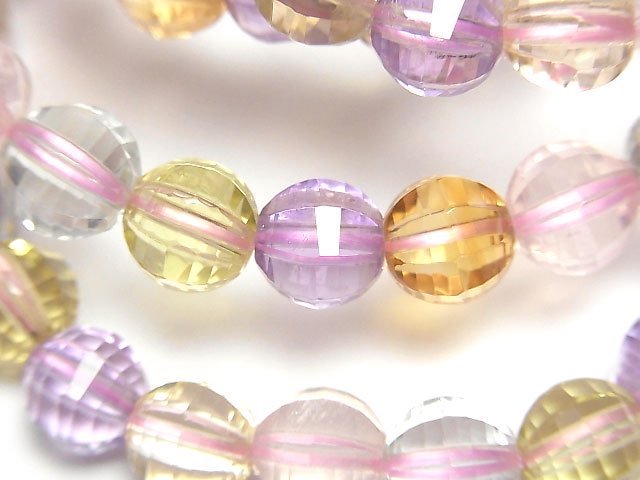 Accessories, Bracelet, Faceted Round, Mixed Stone Gemstone Beads