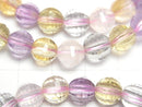 [Video] High Quality Mixed Stone AAA Mirror Faceted Round 8mm  1strand (Bracelet)